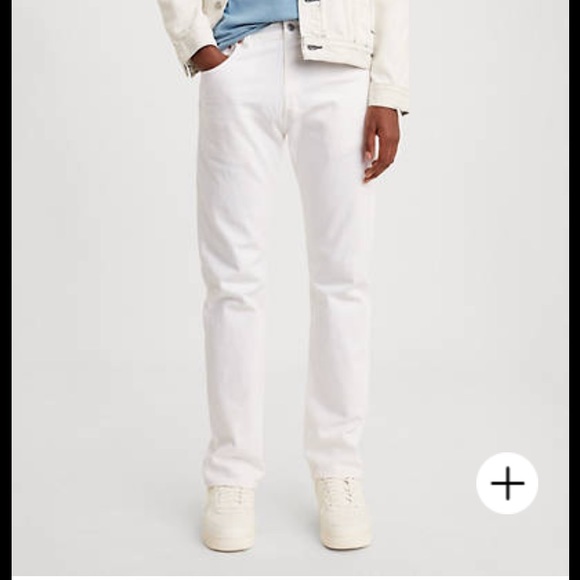 White levis 501 mens jeans Clearance